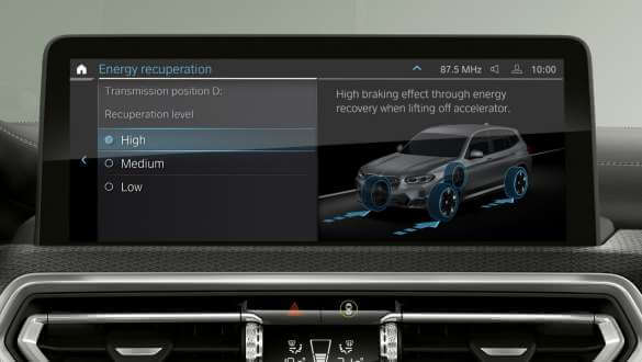 Recuperation System - THE ELECTRIFYING DRIVING PERFORMANCE - BMW IX3 car page - life ev eg